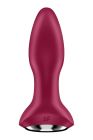 Анальна смарт вібропробка із перлинним масажем Satisfyer Rotator Plug 2+ Violet