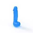 Крафтове мило-член із присоскою Pure Bliss MINI Dark Blue, натуральне