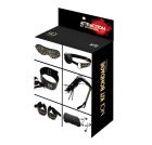Набір MAI BDSM STARTER KIT Nº 75 Leopard: батіг, кляп, наручники, маска, нашийник, мотузка, затис