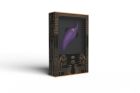 Вібратор 2в1 з язичком Zalo — Hero Twilight Purple, кристал Swarovski