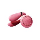 Смартвибратор для пар Zalo Fanfan set Rouge Pink, пульт ДУ