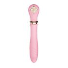 Пульсатор с подогревом Zalo Sweet Magic – Desire Fairy Pink, турбо режим