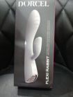 Вібратор-кролик Dorcel FLEXI RABBIT WHITE  (м'ята упаковка)