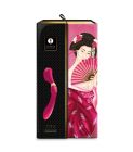 Вибромассажер Shunga Zoa Raspberry, двухсторонний