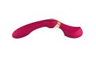 Вибромассажер Shunga Zoa Raspberry, двухсторонний