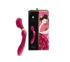 Вибромассажер Shunga Zoa Raspberry, двухсторонний