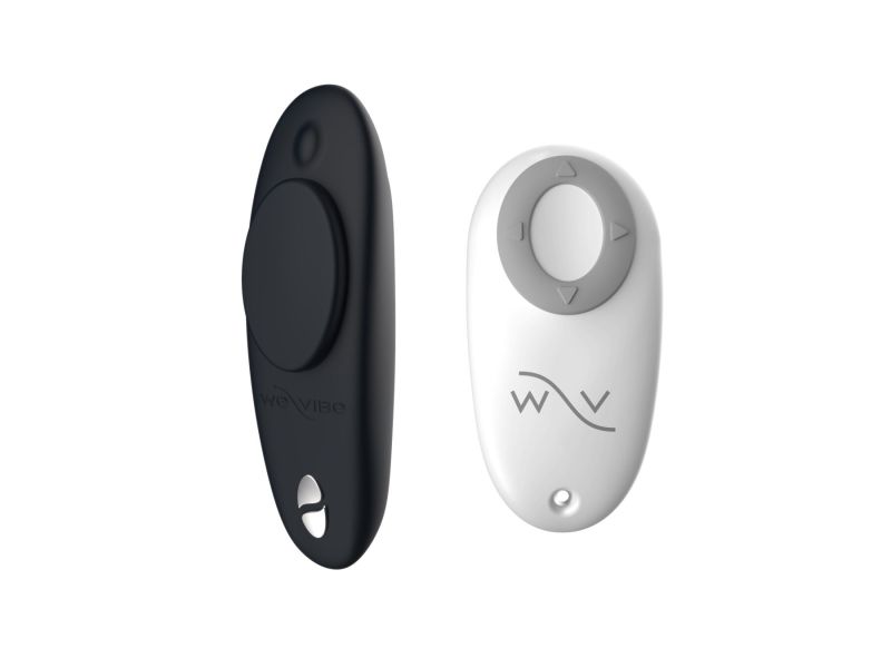Смарт-вибратор у трусики We-Vibe Moxie Satin Black с пультом ДУ