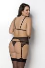 AMBERLY CORSET black 6XL/7XL - Passion