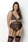 AMBERLY CORSET black 6XL/7XL - Passion