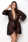 AMBERLY PEIGNOIR black 6XL/7XL - Passion