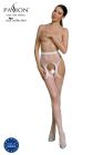 Еротичні колготки-бодістокінг Passion ECO S001 white