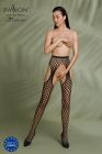 Еротичні колготки-бодістокінг Passion ECO S003 black