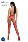 Еротичні колготки-бодістокінг Passion ECO S004 red