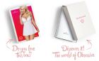 Сатиновий пеньюар із мереживом Obsessive 810-BAB-2 babydoll & thong S/M, білий, пеньюар, танга