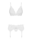 Obsessive 810-SEG-2 3 pcs set white L/XL