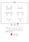 Obsessive 810-SEG-2 3 pcs set white L/XL