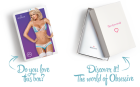 Еротичний костюм медсестри Obsessive 834-CST-6 L/XL, біло-блакитний