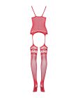 Obsessive Bodystocking F214 red S/M/L