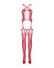 Obsessive Bodystocking G313 red S/M/L