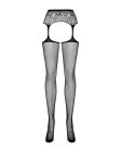 Obsessive Garter stockings S307 black XL/XXL