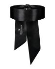 Атласная повязка маска Obsessive Blindfold black One size, черная