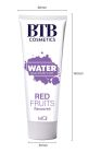 Змазка на водній основі BTB FLAVORED RED FRUITS з ароматом червоних фруктів (100 мл)