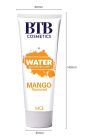 Змазка на водній основі BTB FLAVORED MANGO з ароматом манго (100 мл)