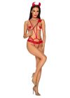 Obsessive Evilia teddy red L/XL