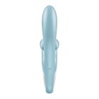 Вібратор-кролик Satisfyer Touch Me Blue, подвійний відросток, 3 потужні мотори