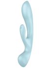 Вибратор-кролик Satisfyer Triple Oh Blue