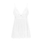Пеньюар і трусики Obsessive Heavenlly babydoll & thong M/L