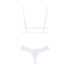 Еротичний комплект Obsessive Heavenlly 2-pcs set XL/2XL, бюстгальтер і танга