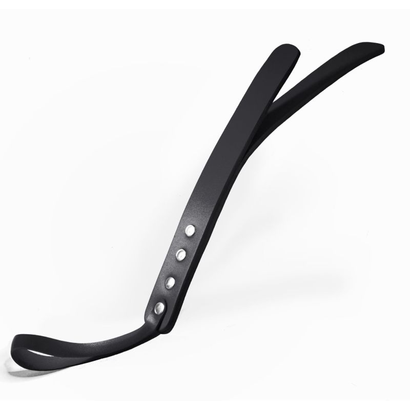 Падл двухслойный Feral Feelings Leather Mini Paddle Black, натуральная кожа, black