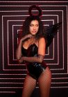 Крила чорного ангела Leg Avenue Angel Accessory Kit Black, крила, німб
