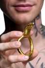 Ерекційне кільце Master Series Cobra King Golden Cock Ring