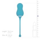 Віброяйце Cala Azul - Elena Vibrating Egg With Remote Control