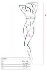 Бодістокінг з крилами Passion BS098 One Size, red, середня сітка, відкритий доступ