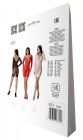 Напівпрозора мінісукня Passion BS101 One Size, black, рукави-мітенки