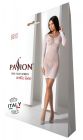 Напівпрозора мінісукня Passion BS101 One Size, white, рукава-мітенки