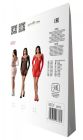 Напівпрозора мінісукня Passion BS101 One Size, white, рукава-мітенки