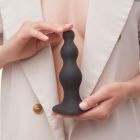 Насадка для страпона Strap-On-Me Dildo Plug Beads Black L